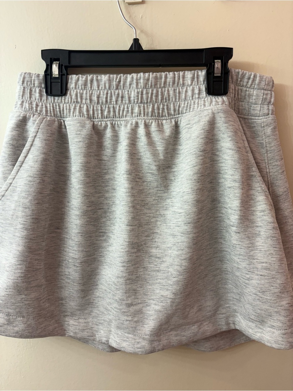 Yogalicious Light Heather Gray Skater Skirt
